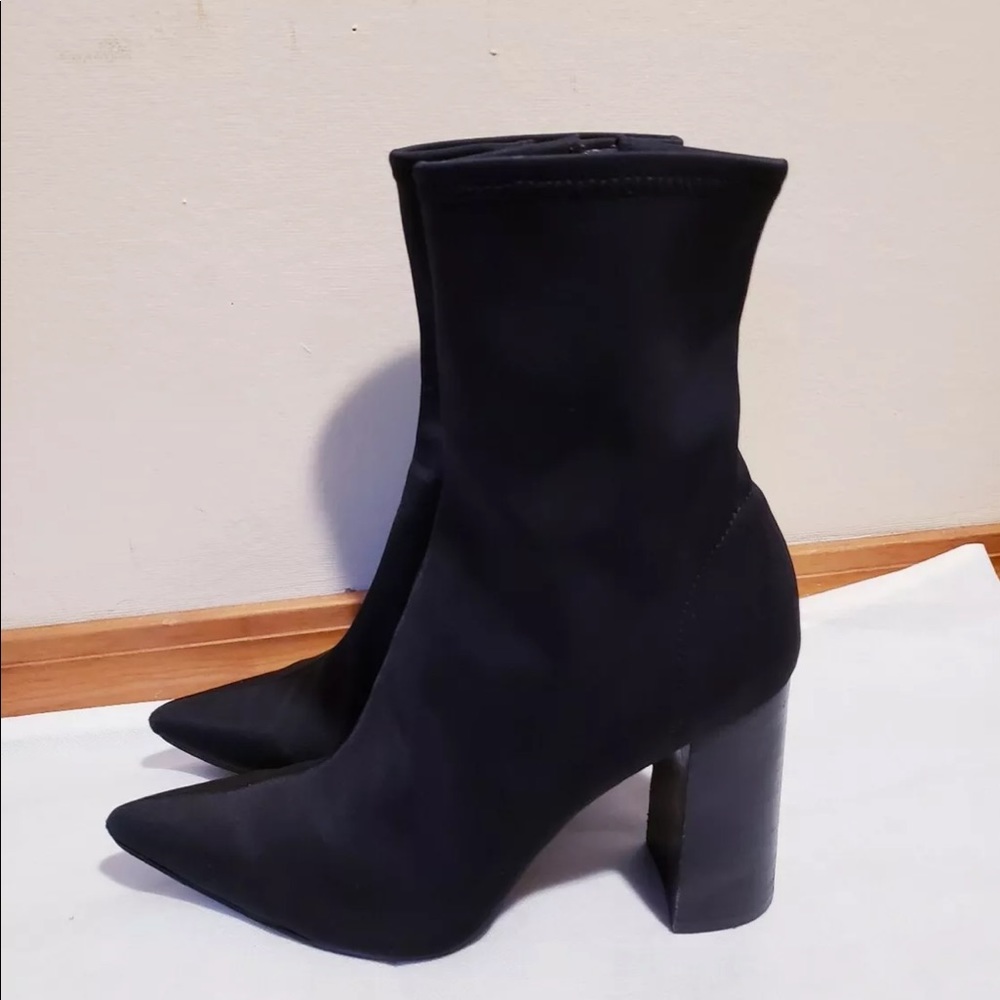 JEFFREY CAMPBELL SIRENS SOCK BOOT